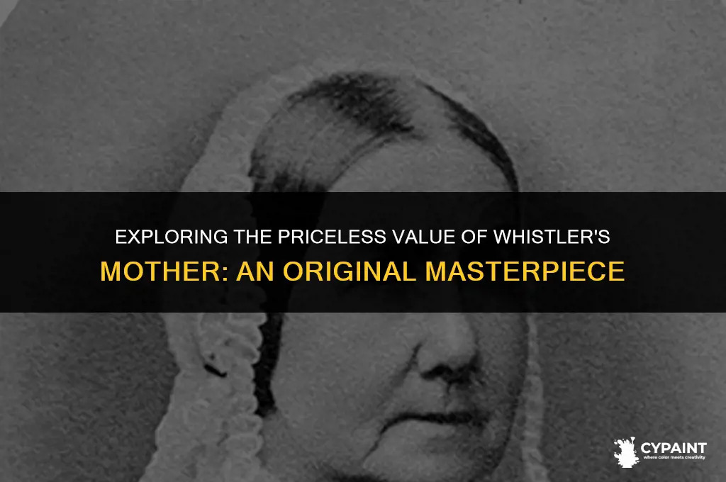 what is the value of original painting of whistler