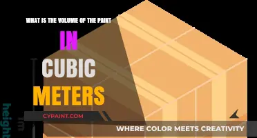 Calculating Paint Volume: A Guide to Cubic Meters Measurement