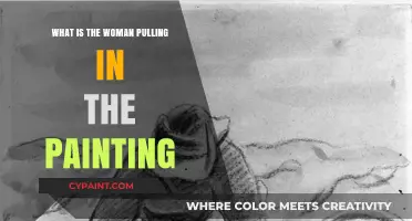 Unveiling the Mystery: What is the Woman Pulling in the Painting?
