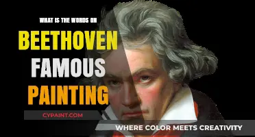 Unveiling Beethoven's Legacy: The Words Behind His Iconic Painting