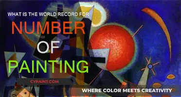 Who Holds the Record for Most Paintings?
