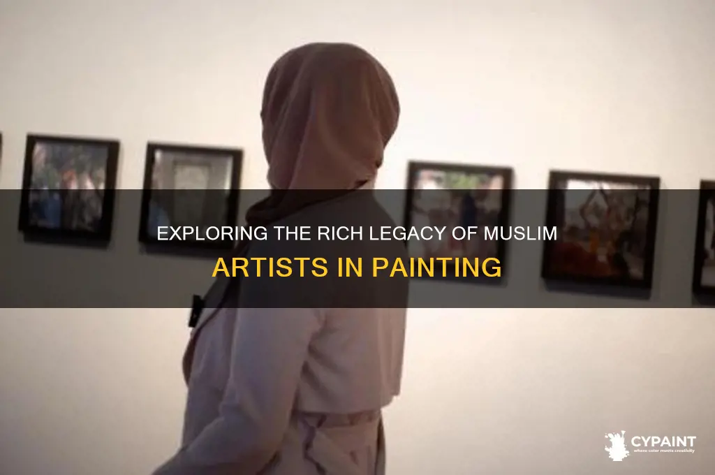 what is true about paintings by muslim artists