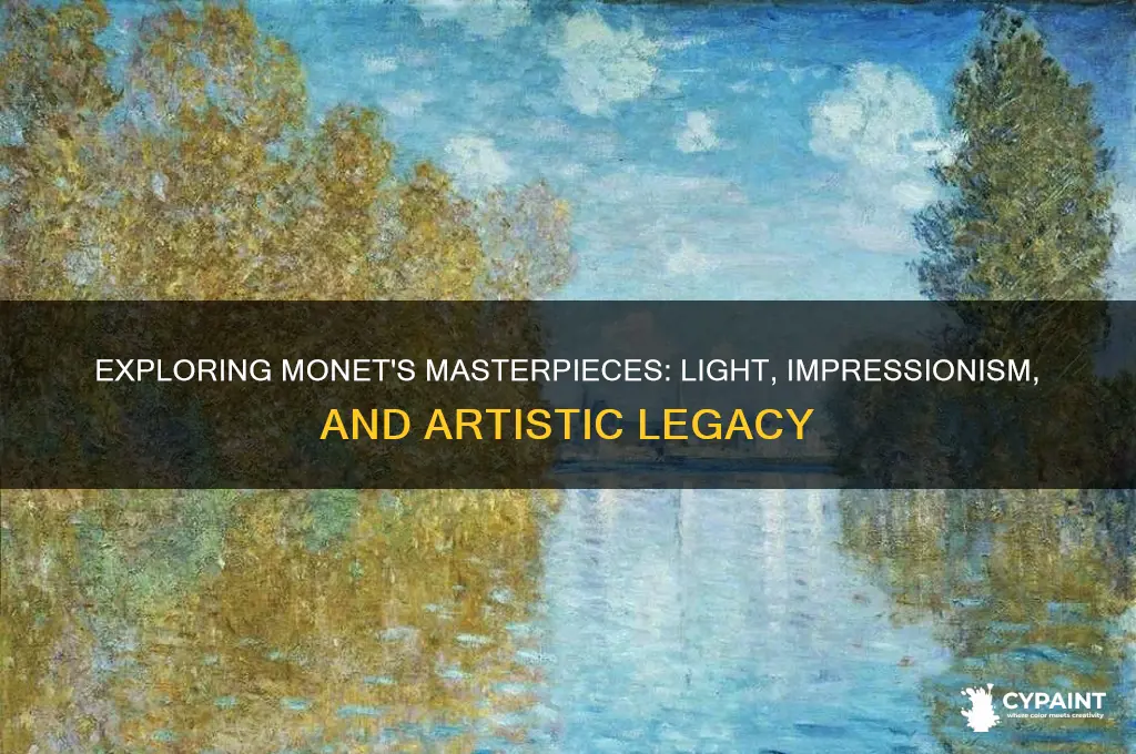 what is true of claude monet
