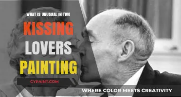 Unveiling the Enigma: Two Kissing Lovers Painting's Unusual Secrets