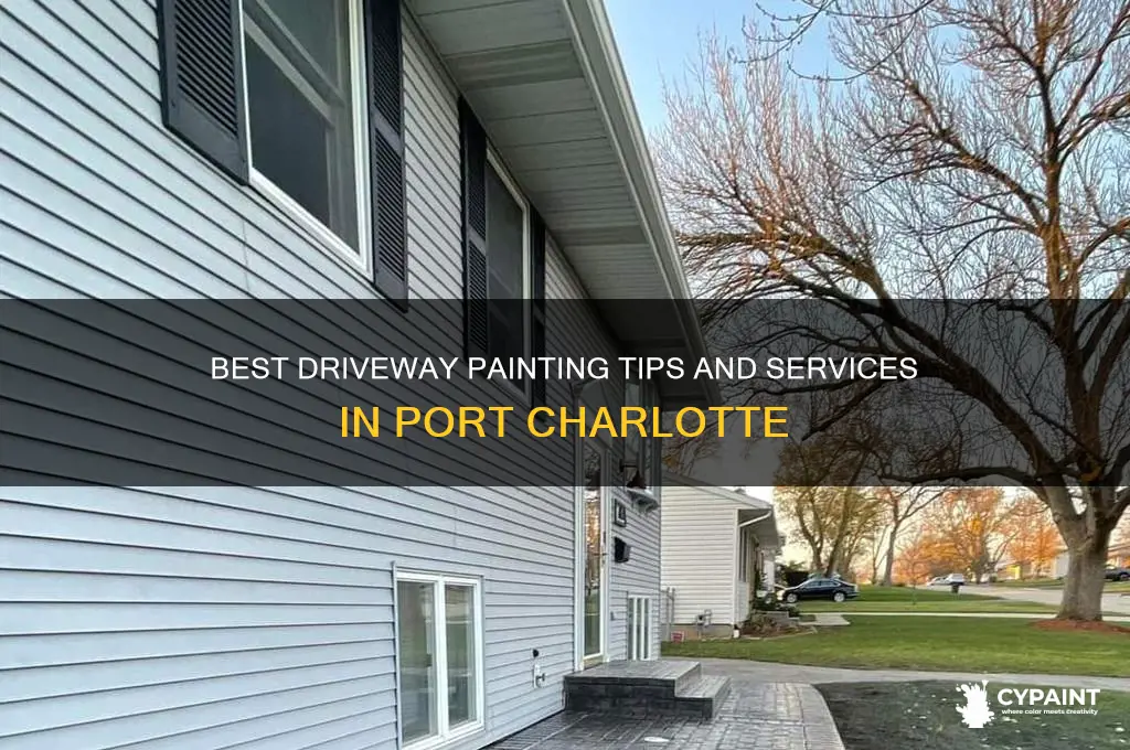 what is vest for driveway painting port charlotte