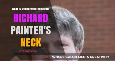 Unveiling the Mystery: What's Troubling Ethic Chief Richard Painter's Neck?
