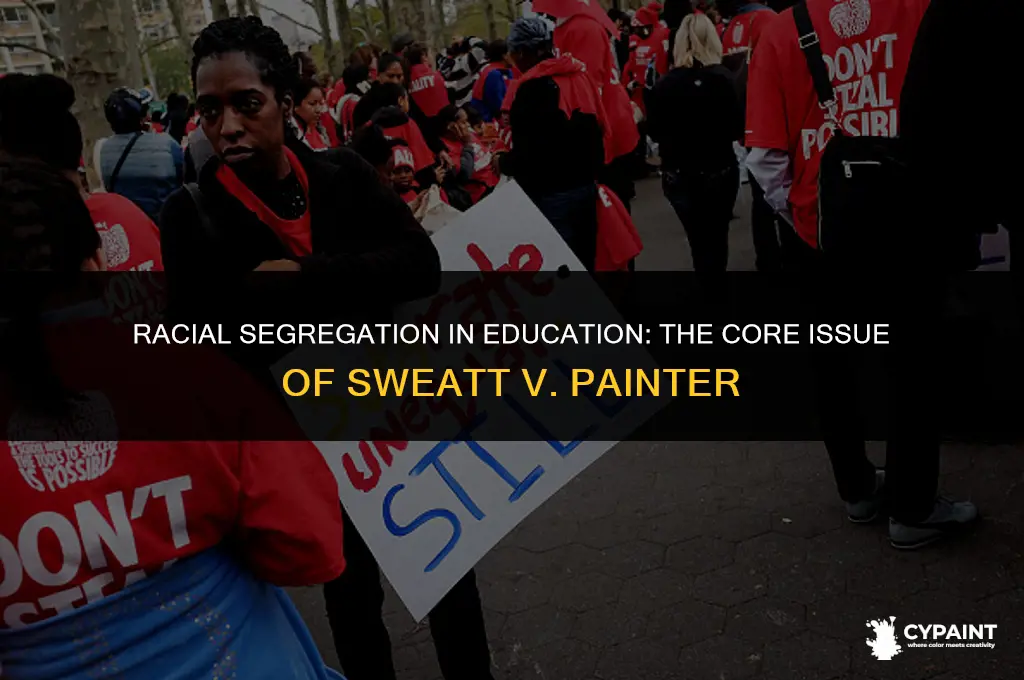 what issue was at the heart of sweatt v painter