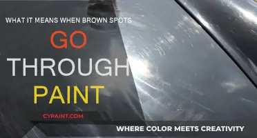 Brown Spots: What They Mean for Your Paint Job