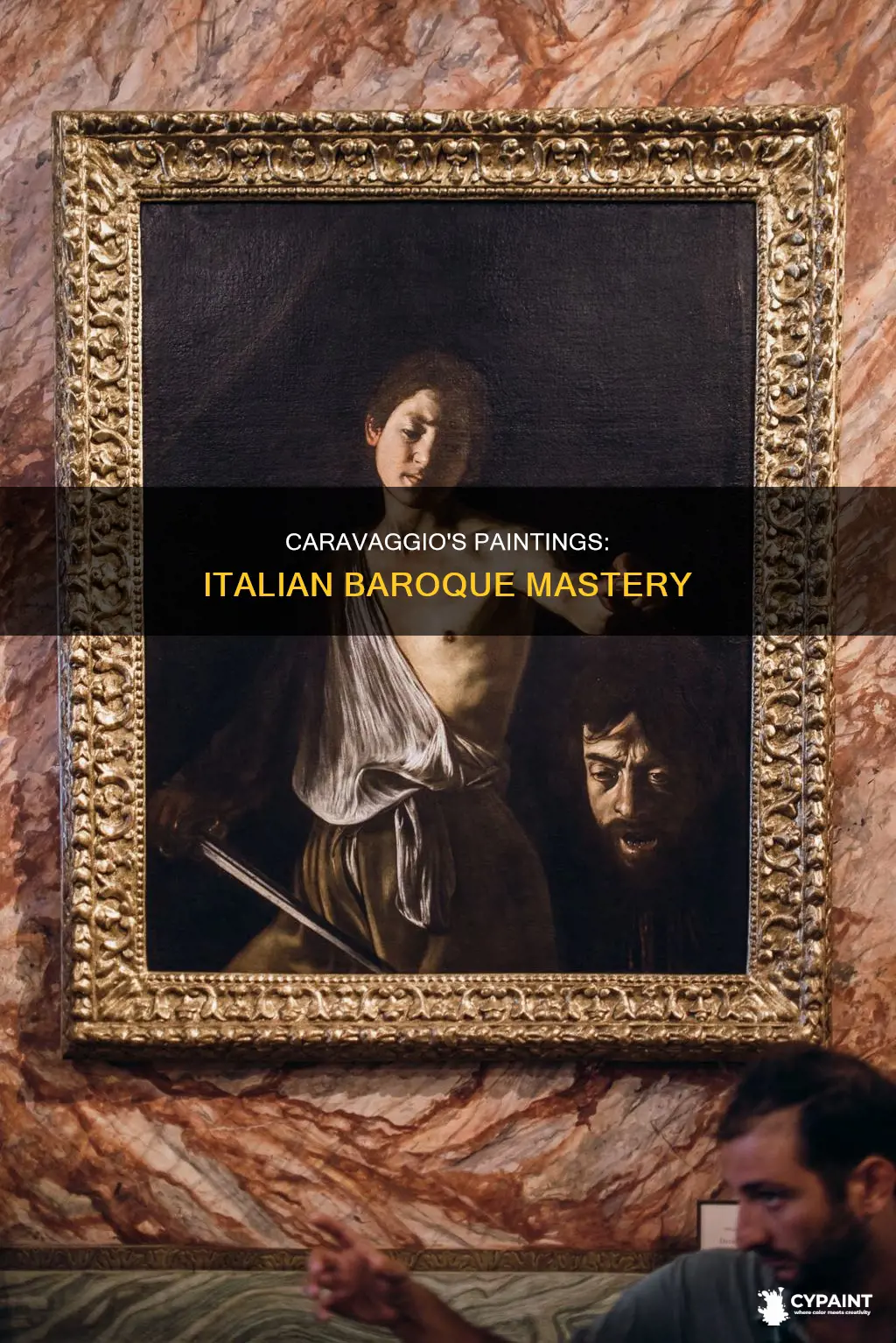 what italian baroque convention do caravaggio