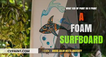 Choosing the Perfect Paint for Your Foam Surfboard: A Guide