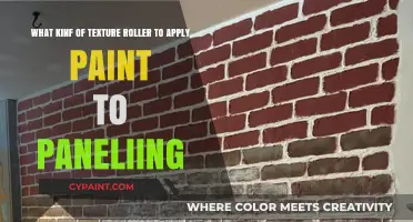 Choosing the Right Texture Roller for Painting Paneling: A Guide