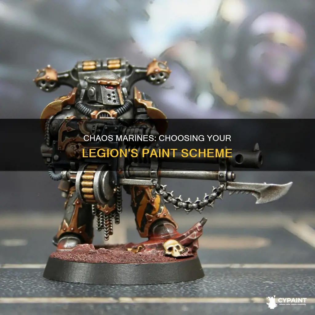 what legion should i paint my shadowspear chaos marines
