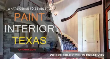 Texas Interior Painting: License Requirements and Regulations