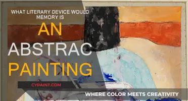 Memory's Abstract Painting: A Literary Device