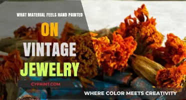 Hand-Painted Vintage Jewelry: Unveiling the Unique Material Secrets