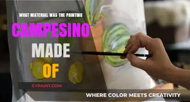 Campesino Painting Material: Unveiling the Artistic Medium Behind the Masterpiece