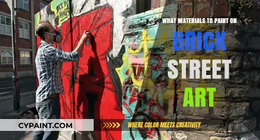 Best Materials for Vibrant, Durable Brick Street Art Painting