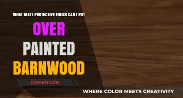 Enhance Your Barnwood: Top Matte Protective Finishes for Painted Surfaces