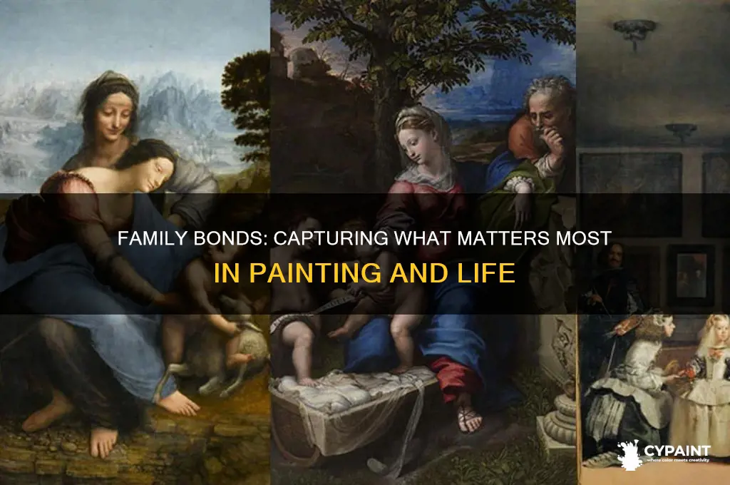 what matters most painting focus on the family