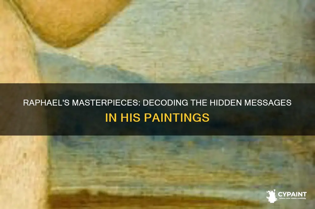 what message is conveyed in raphael