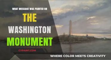 Unveiling the Mystery: Washington Monument's Painted Message Explained