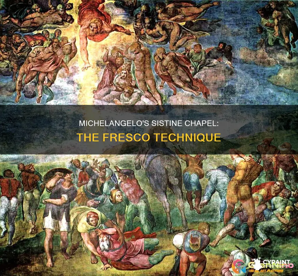 what method was michaelangelo