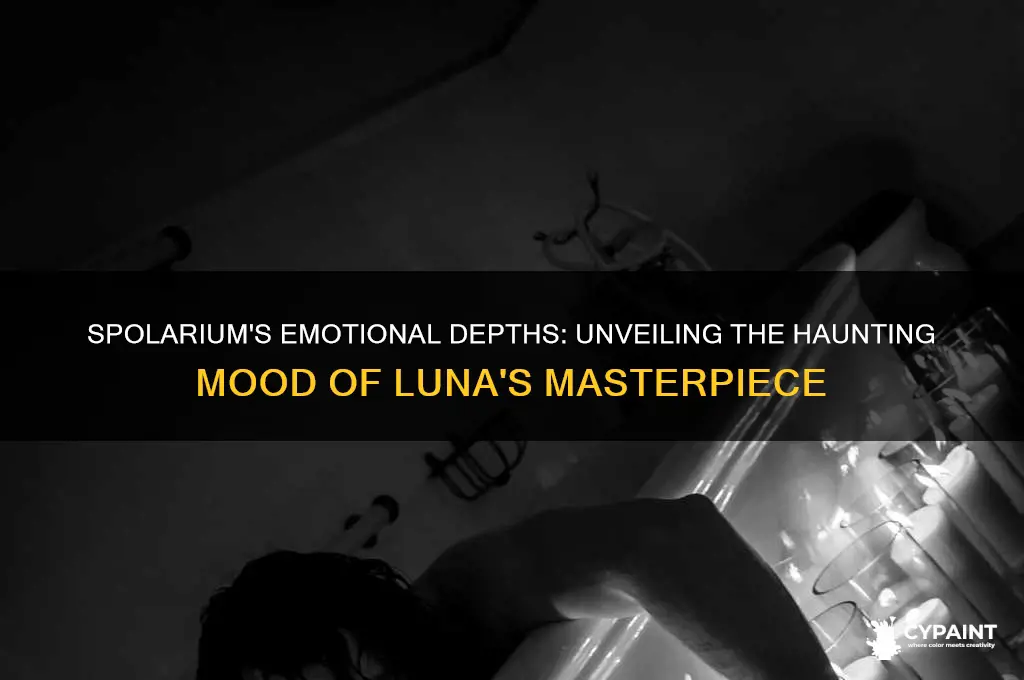what mood does the painting depict of spoliarium