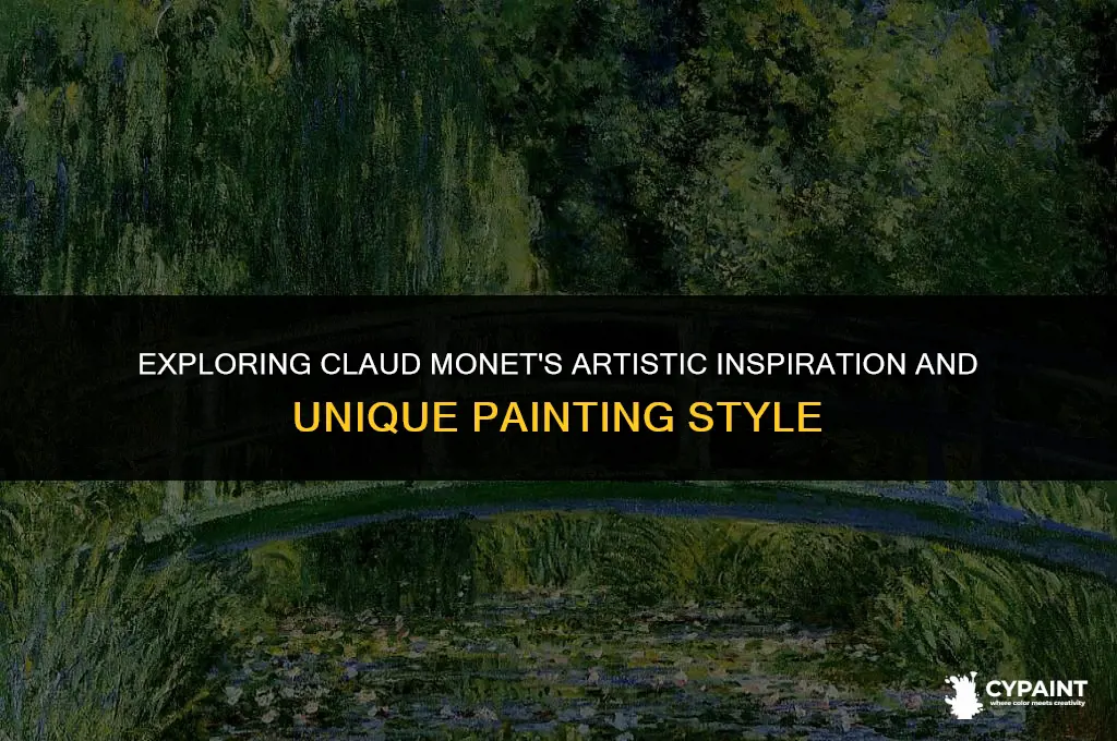 what motivated claud monette to paint the way he did