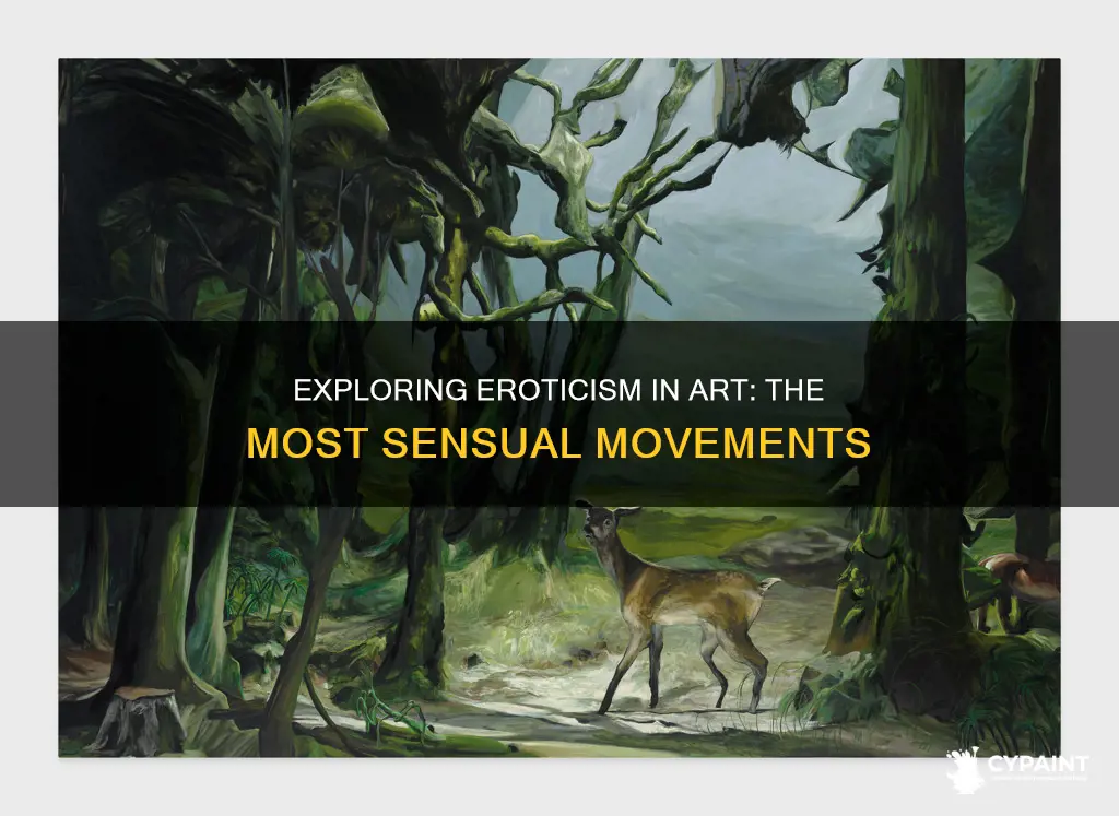 what movement of art had the most erotic paintings