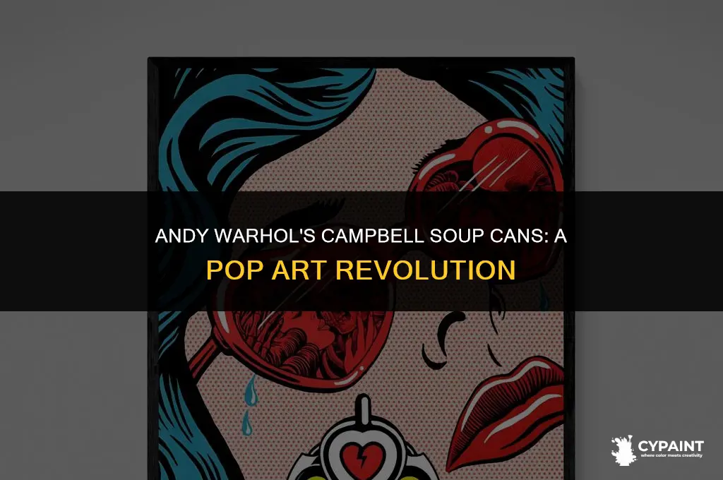 what movement was the campbell soup can painting associated with