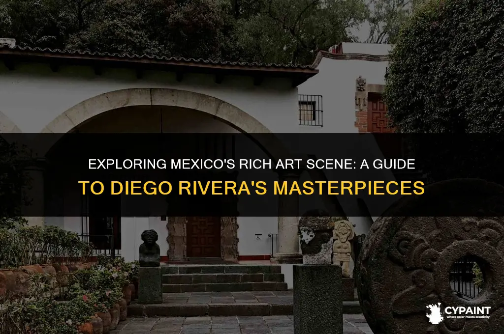 what muesuem in mexico is famous for diego riveria paintings