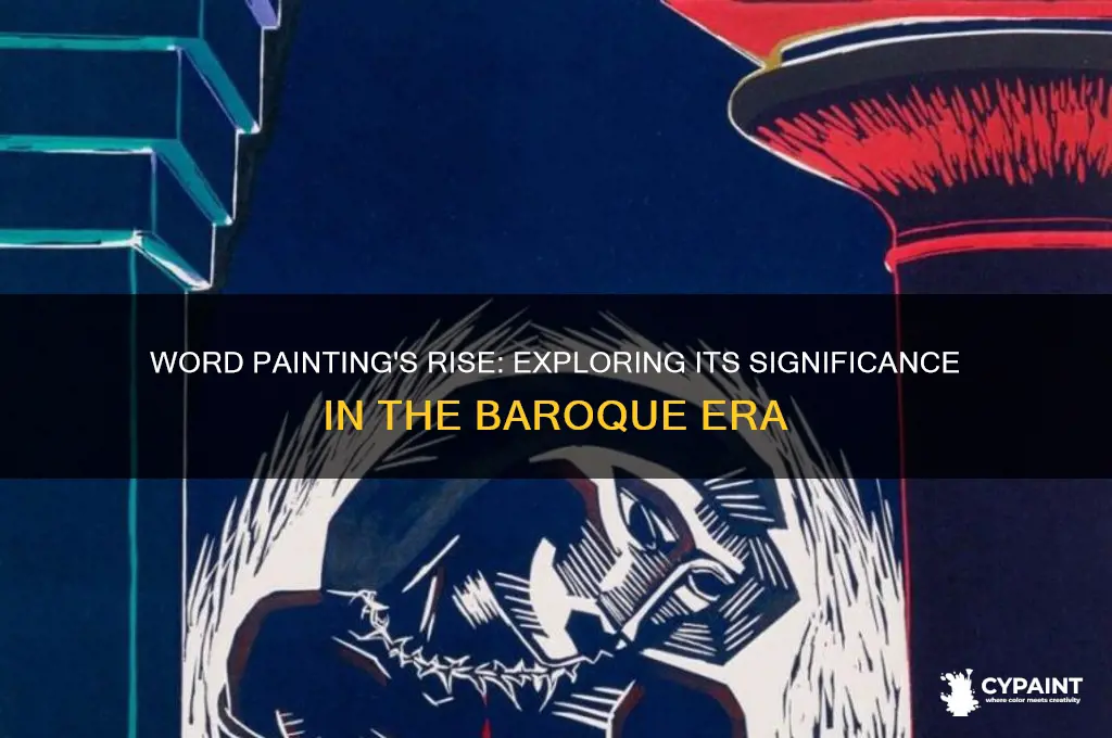what musical period was word painting first important
