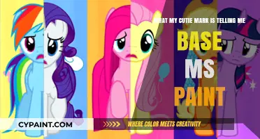 Unveiling Insights: My Cutie Mark's Message through MS Paint