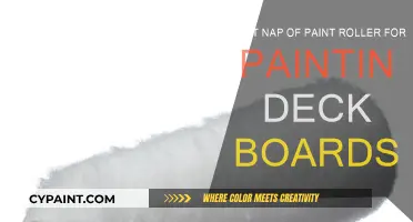 Best Paint Roller Nap Length for Deck Boards