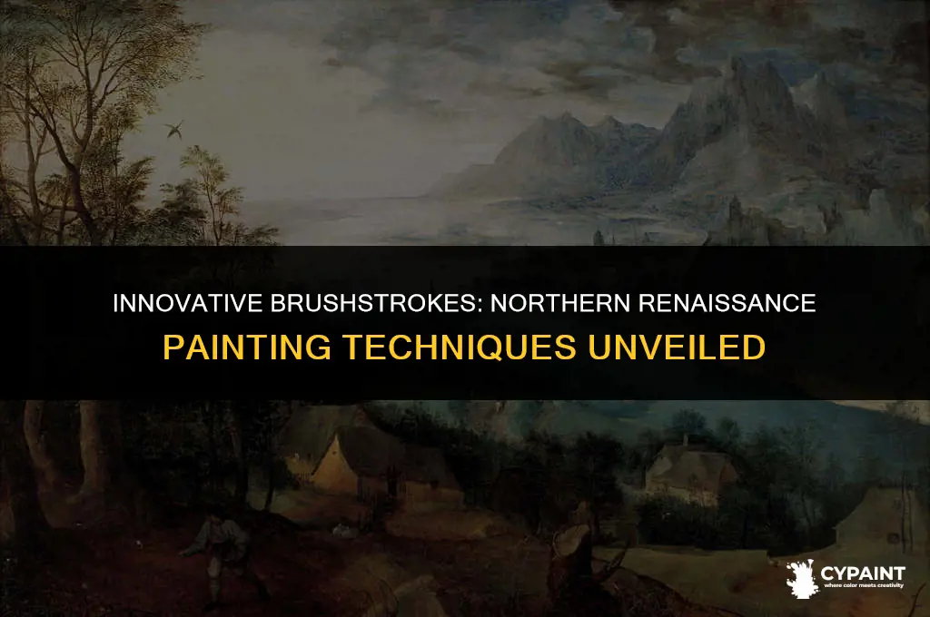 what new painting techniques were introduced during the northern renaissance