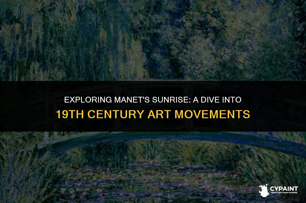 what nineteenth century painting style does manet
