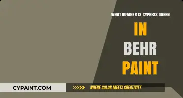 Discovering Behr Paint's Cypress Green: Unveiling the Perfect Shade Code