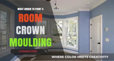 Perfect Room Painting Sequence: Crown Moulding First or Last?