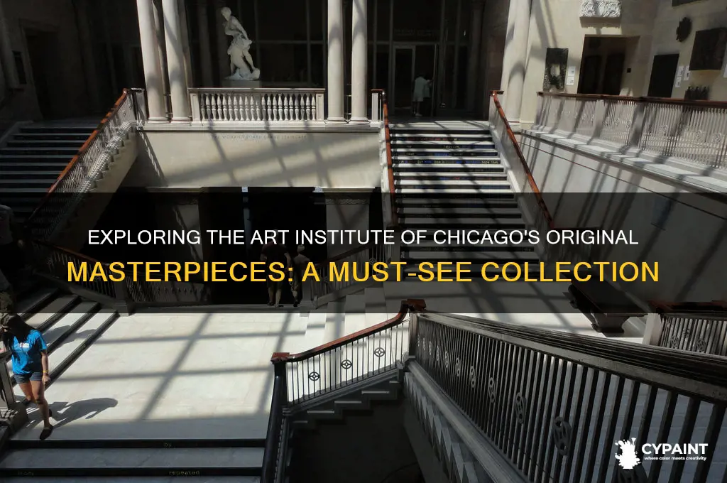 what original paintings at art intitute of chicago