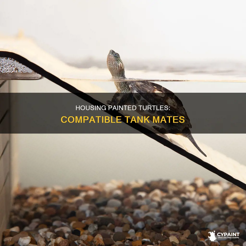 what other animals can you put with painted turtles