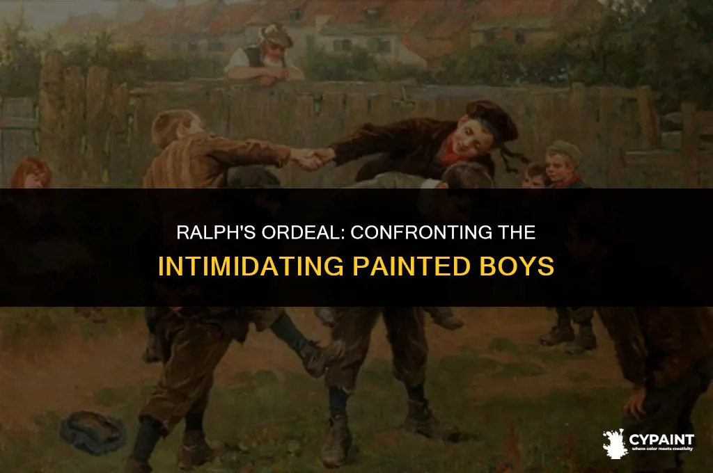 what page is all the boys painted and intimidating ralph