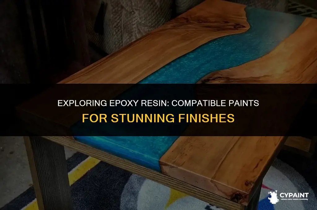 what paint can be mixed with epoxy resin