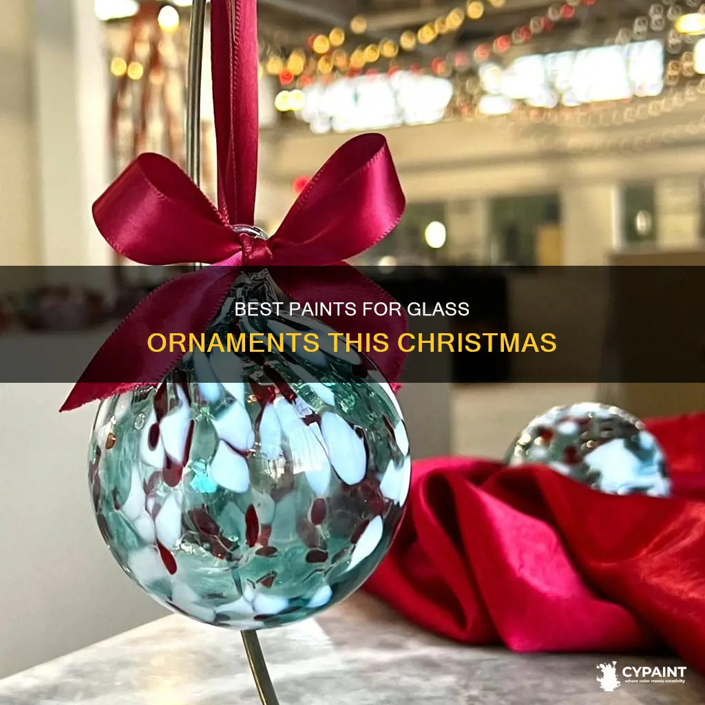 what paint can i paint glass chrisrmas ornaments with