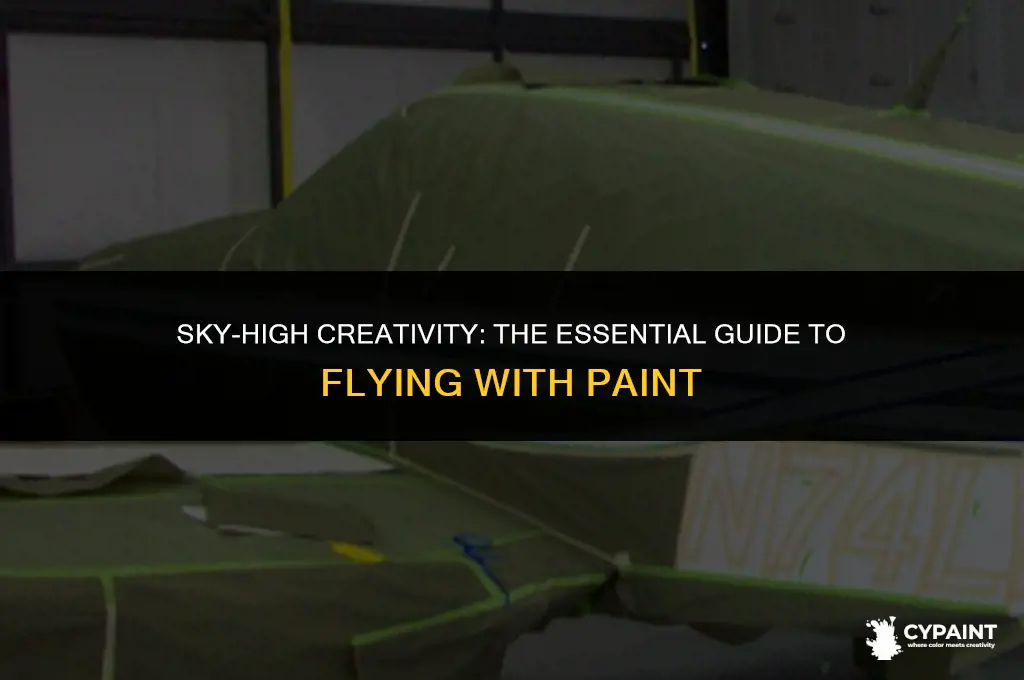 what paint can you bring on a plane