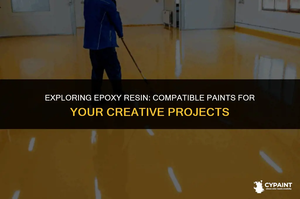 what paint can you mix with epoxy resin