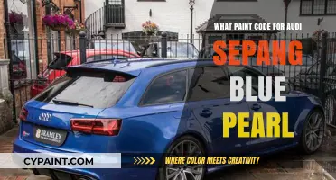 Audi Sepang Blue Pearl: Unlocking the Perfect Paint Code Match