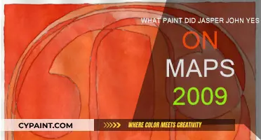 Exploring Jasper Johns' Paint Choice for Maps