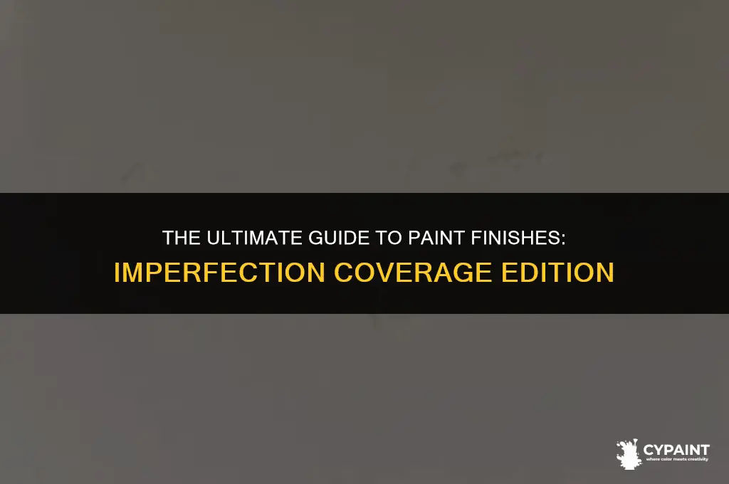 what paint finish what paint finish covers the most imperfections