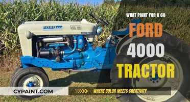 Best Paint Options for Restoring Your 1968 Ford 4000 Tractor