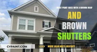 Harmonizing Hues: The Perfect Paint Pairings for Brown Roofs and Shutters